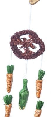 Happy pet natural loofah dream catcher