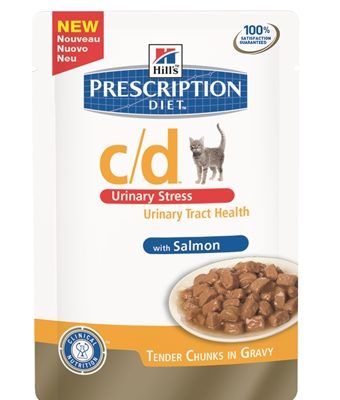 Hill’s feline c/d urinary stress zalm
