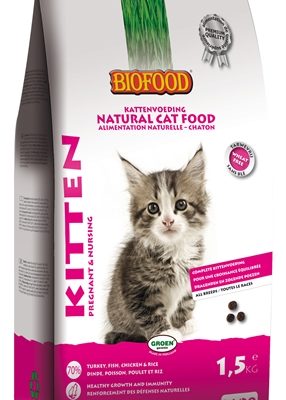 Biofood cat kitten pregnant & nursing