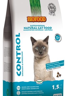 Biofood cat control urinary & sterilised