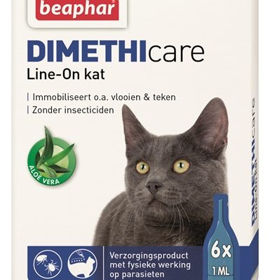Beaphar dimethicare line-on kat tegen vlooien en teken