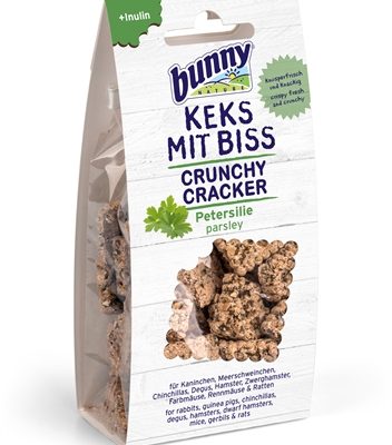 Bunny nature crunchy cracker peterselie