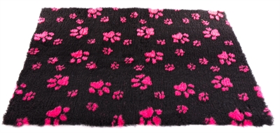 Vetbed poot zwart / roze