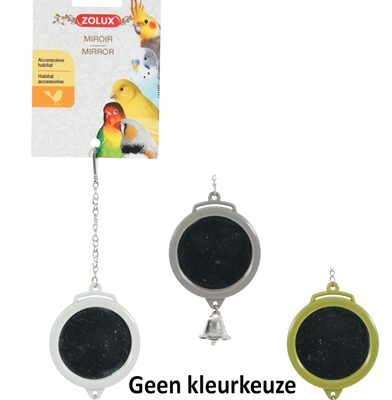 Zolux spiegel rond met bel assorti