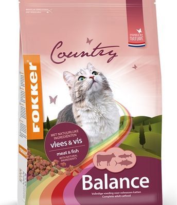 Fokker kat country balance vlees & vis