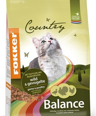 Fokker kat country balance wild/gevogelte