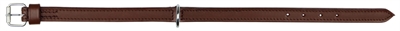 Trixie halsband hond active leer cognac