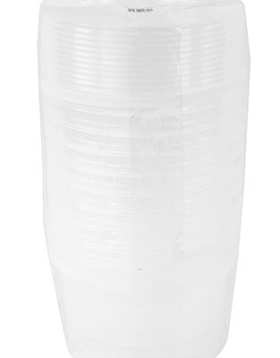 Emmer rond met dekstel