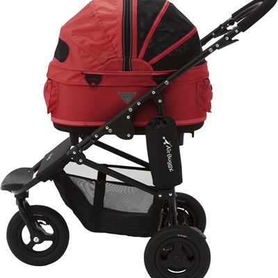 Airbuggy hondenbuggy dome2 sm met rem tango rood