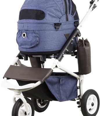 Airbuggy hondenbuggy dome2 sm met rem earth blauw