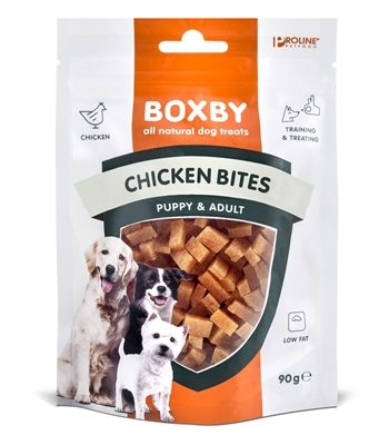 Proline dog boxby chicken bites chicken / fish