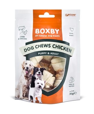 Proline dog boxby chews with chicken