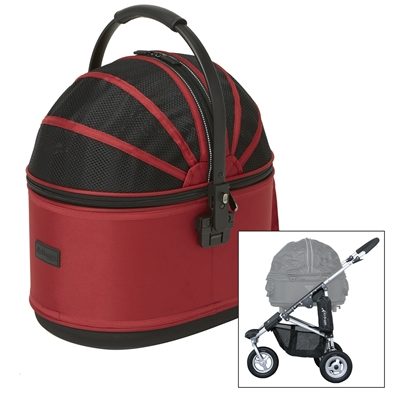 Airbuggy hondenbuggy cot s plus rood