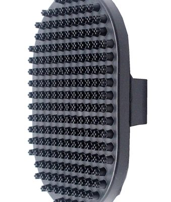 Tools-2-groom palm pad rubber borstel ovaal