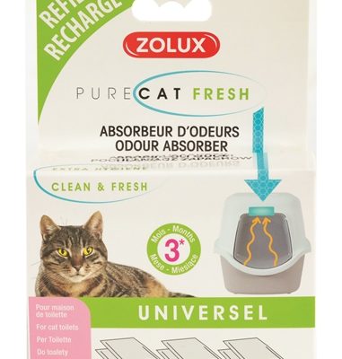 Zolux clean & fresh universeel filter kattenbak