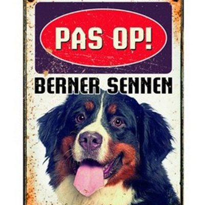 Plenty gifts waakbord blik berner sennen