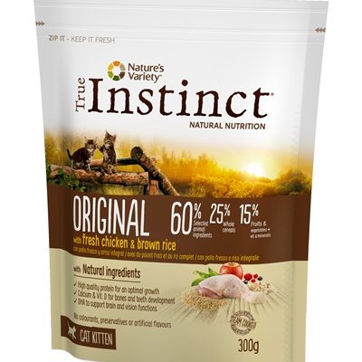 True instinct original kitten chicken