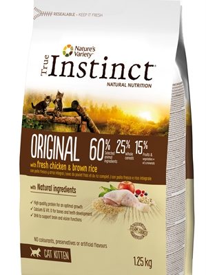 True instinct original kitten chicken