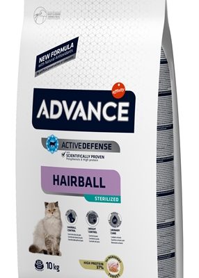 Advance cat sterilized hairball