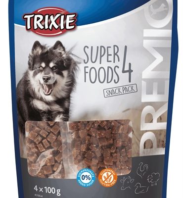 Trixie premio superfoods kip / eend / rund / lam