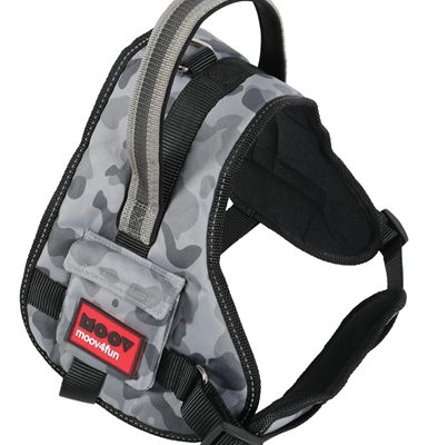 Zolux hondentuig moov camouflage grijs
