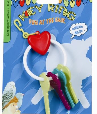Happy pet fun at the fair key ring