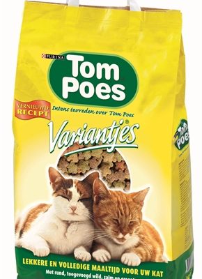 Tom poes droog variantjes