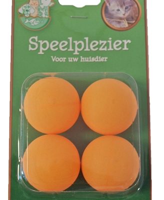 Ping pong ballen