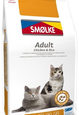 Smolke cat adult kip / rijst