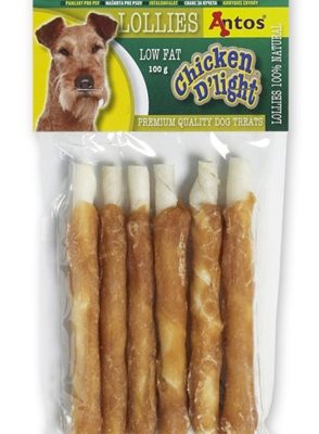 Antos chicken d’light lollies