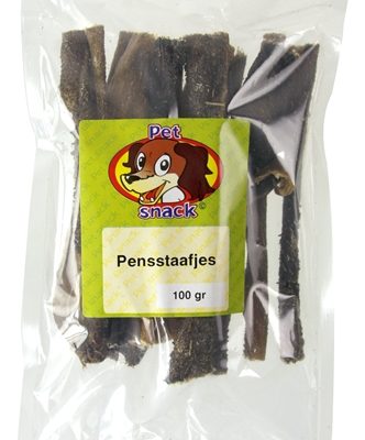 Petsnack pensstaafjes
