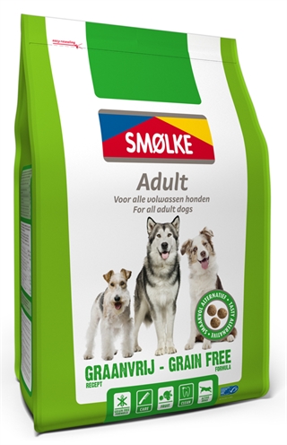 Smolke hond adult graanvrij