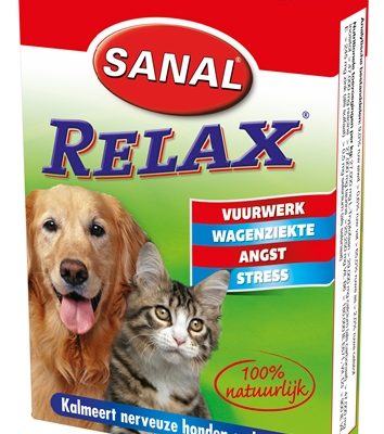 Sanal dog/cat relax kalmeringstablet