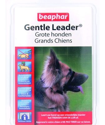 Beaphar gentle leader black