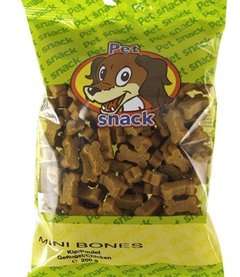 Petsnack kipbotjes