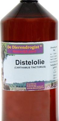 Dierendrogist distelolie