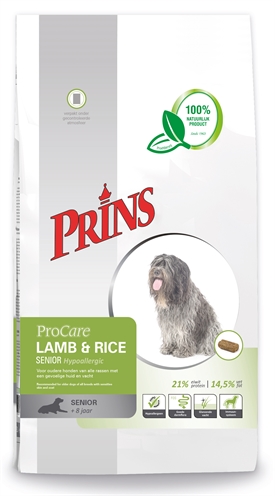 Prins procare lam / rijst senior hypoallergeen