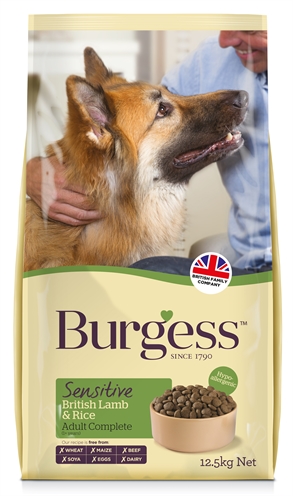 Burgess dog sensitive brits lam / rijst