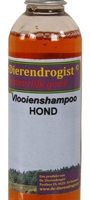 Dierendrogist vlooienshampoo hond