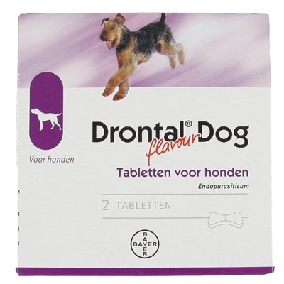 Bayer drontal tasty ontworming hond