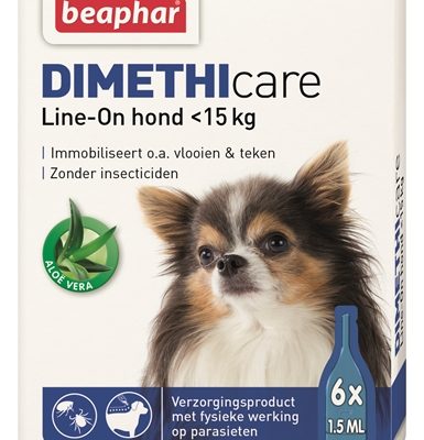 Beaphar dimethicare line-on hond tegen vlooien en teken