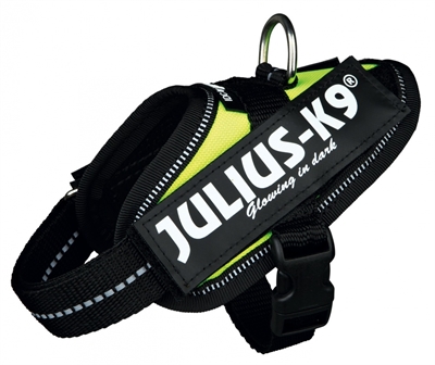 Julius k9 idc harnas / tuig neon groen