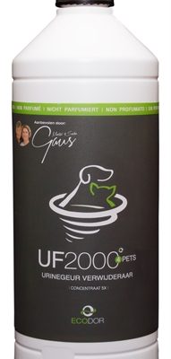 Ecodor uf2000 4pets urinegeur verwijderaar 1 op 5 concentraat