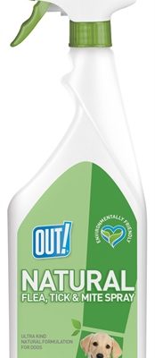 Out! natural flea tick and mite spray