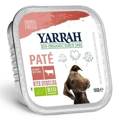 Yarrah dog alu pate rund / spirulina graanvrij