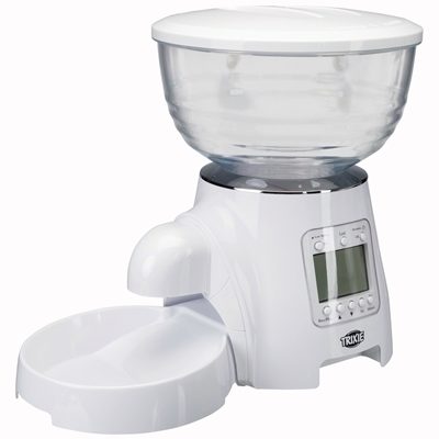 Trixie tx7 automatische voerdispenser wit