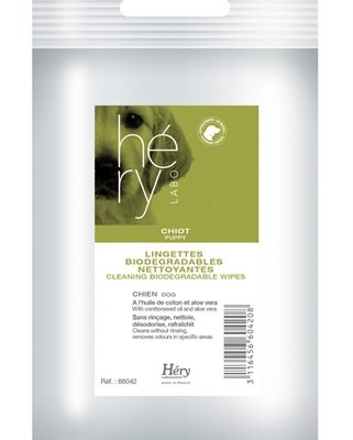 Hery cleaning wipes puppy