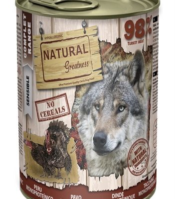 Natural greatness monoproteic turkey recipe