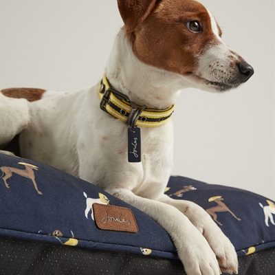 Joules hondenmand matras dog print