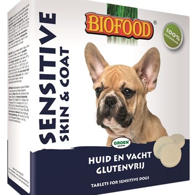 Biofood hondensnoepje sensitive hypoallergeen skin en coat